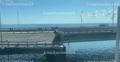 Attacco al ponte di Crimea, due morti Kiev: «Siamo stati noi»