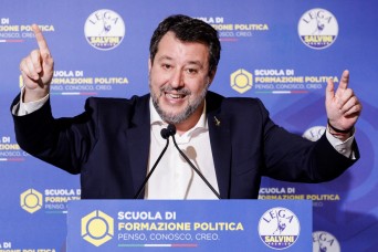 Matteo Salvini foto LaPresse